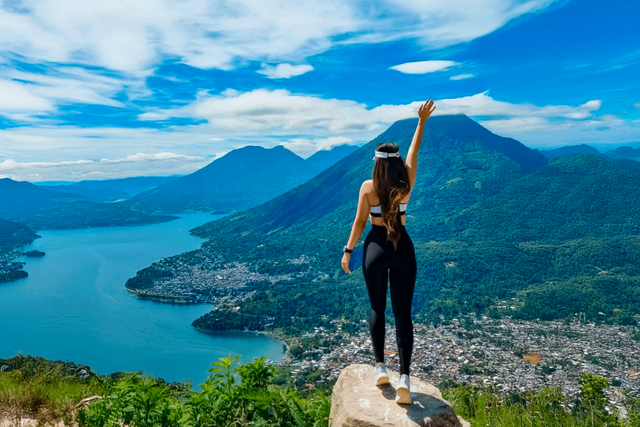 Hike The Indian Nose Peak + Cliff Diving in Lake Atitlan – Tour From Atitlan