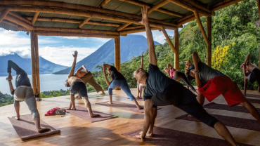 Practice Yoga, Relax, & Participate in a Ceremony in Lake Atitlan