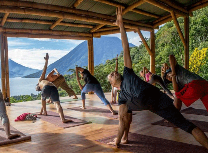 Practice Yoga, Relax, & Participate in a Ceremony in Lake Atitlan