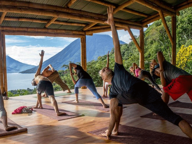 Practice Yoga, Relax, & Participate in a Ceremony in Lake Atitlan