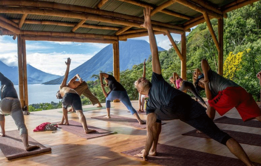 Practice Yoga, Relax, & Participate in a Ceremony in Lake Atitlan