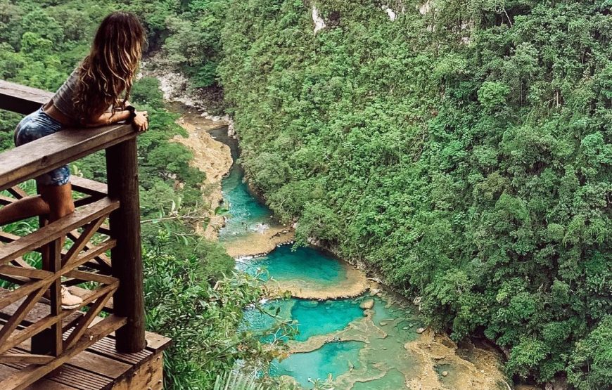 Semuc Champey in a Private Full-Day Tour from Coban