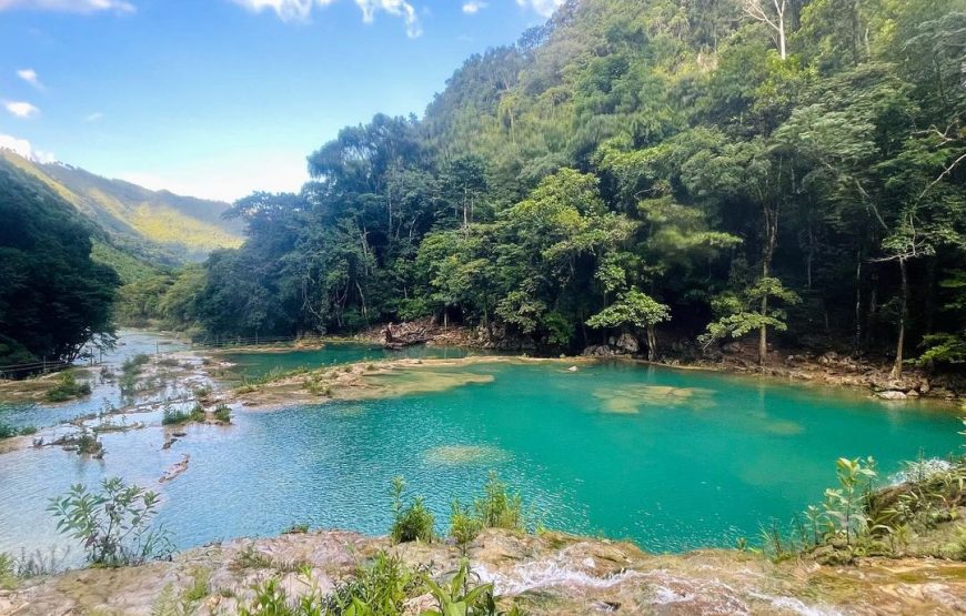 Enjoy The Natural Pools Of Semuc Champey + The Lanquin Caves – Tour from Coban