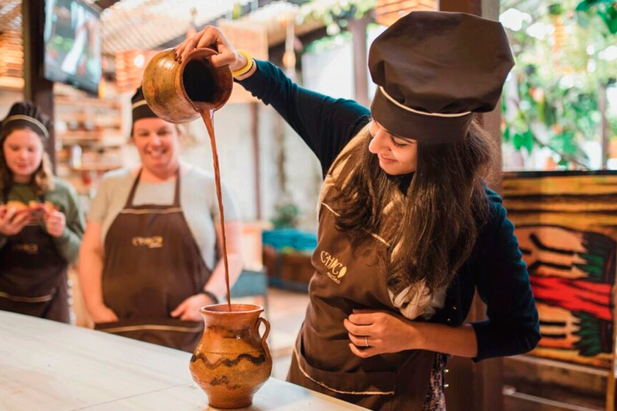 From Bean to Bar Chocolate Class + Antigua Guatemala Private Tour