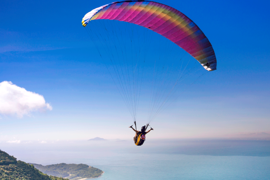 Private Full-day Paragliding and Kayaking at Lake Atitlan