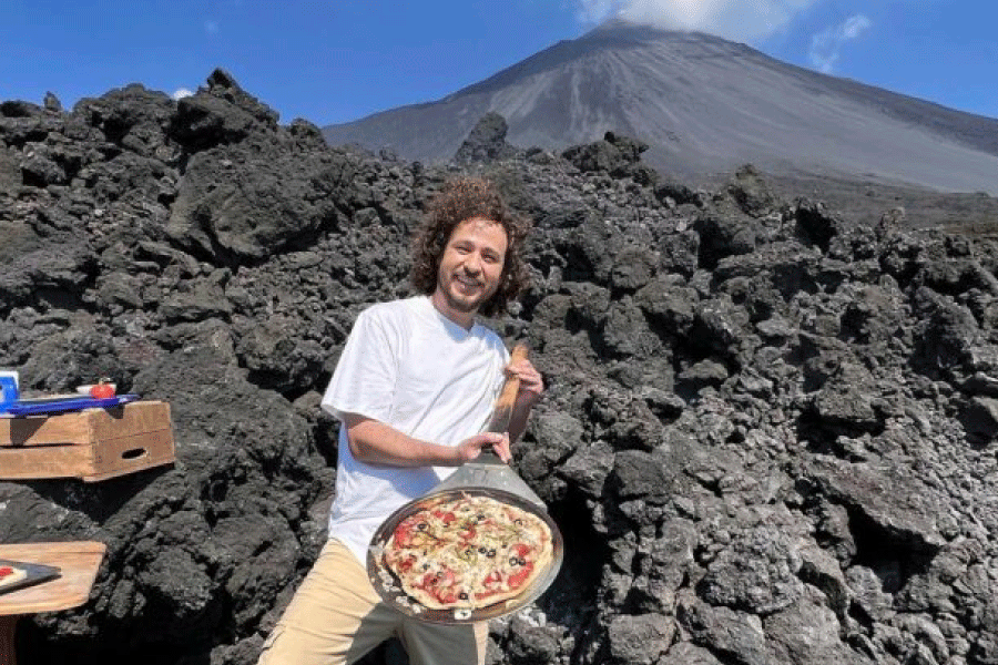 Pacaya Volcano Vistas + Enjoy Pizza Cooked Under Volcanic Heat