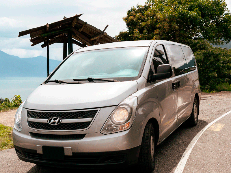 Private Transportation to Coban from Guatemala City on a Modern Vehicle with A/C