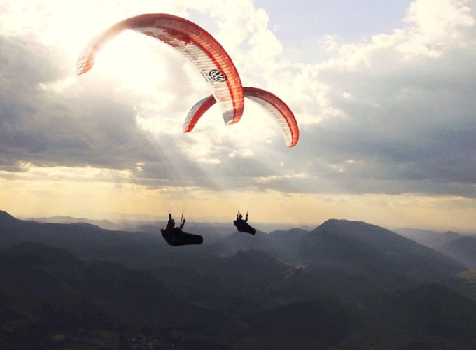 Private Full-day Paragliding and Kayaking at Lake Atitlan