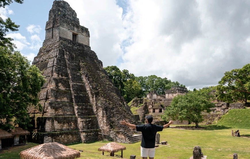 Discover Tikal by air on a 2-day & 1-night Tour from Guatemala City