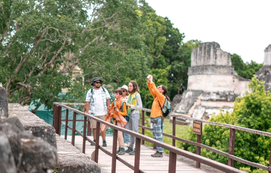 Discover Tikal by air on a 2-day & 1-night Tour from Guatemala City