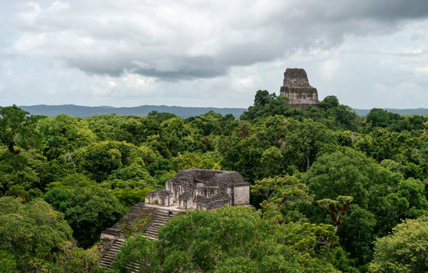 Discover Tikal by air on a 2-day & 1-night Tour from Guatemala City