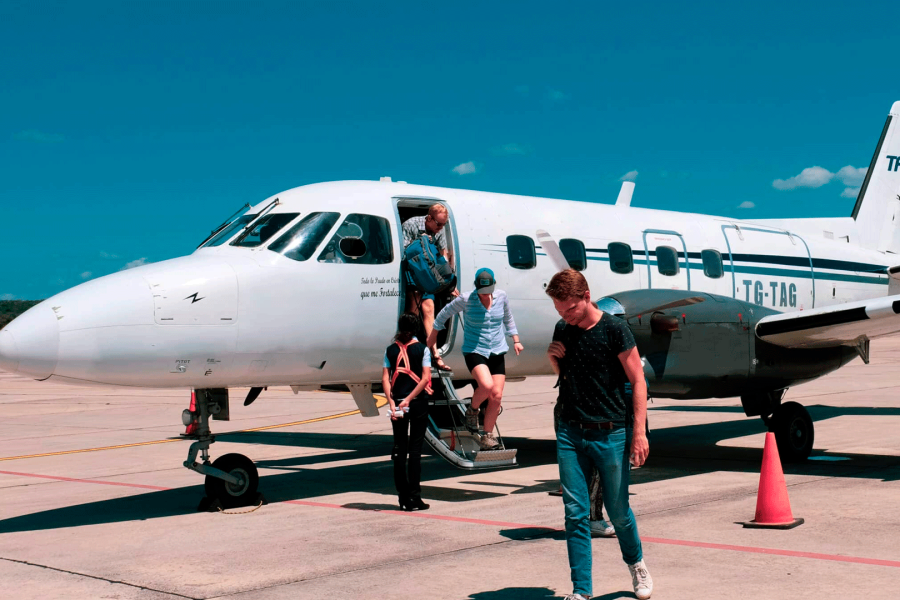 Discover Tikal by air on a 2-day & 1-night Tour from Guatemala City