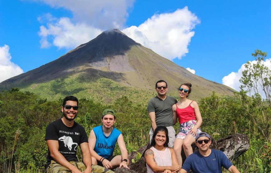 Arenal Volcano + Hot Springs + Hanging Bridges Adventure in Nature