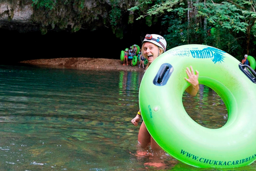 Full Day Jungle Zipline with Cave Tubing at Jaguar Paw Nature Park