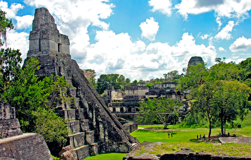 Shared Tour to Tikal from Guatemala City – Deluxe Bus Overnight