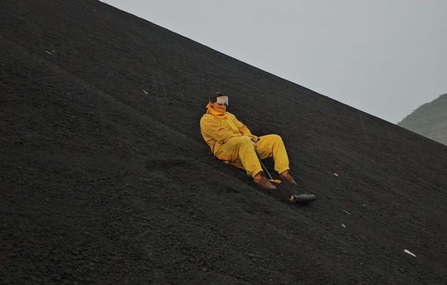 Volcanic Sandboarding Adventure in Volcan Cerro Negro