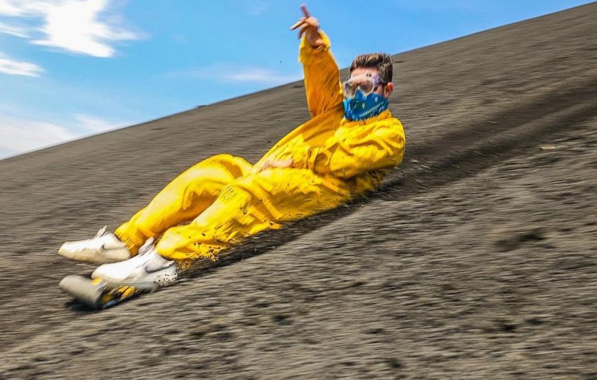 Volcanic Sandboarding Adventure in Volcan Cerro Negro