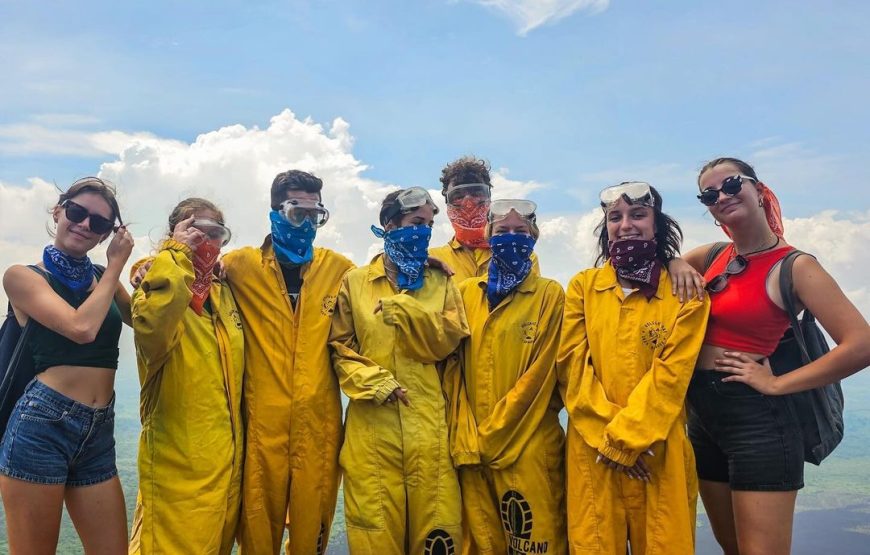 Volcanic Sandboarding Adventure in Volcan Cerro Negro