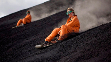 Volcanic Sandboarding Adventure in Volcan Cerro Negro