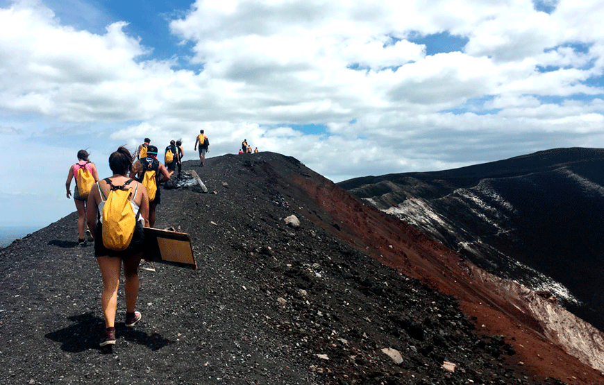 Volcanic Sandboarding Adventure in Volcan Cerro Negro