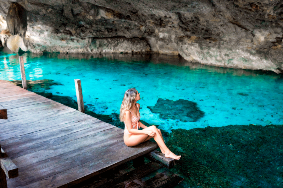 4 in 1: Tulum, Playa del Carmen, Cobá, & Cenote Tour