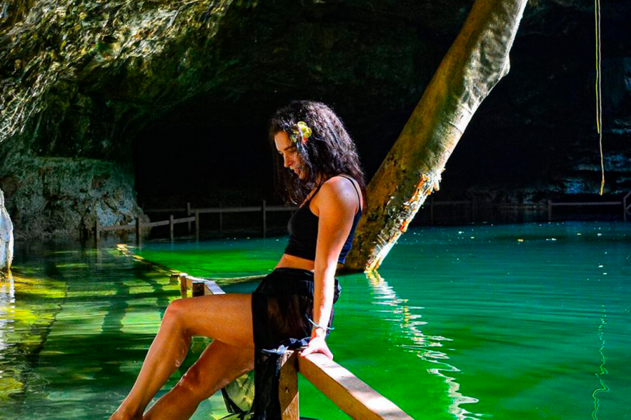 Ek Balam and Cenote Swimming in Mayan City