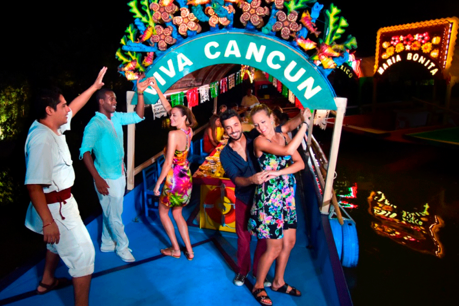 Xoximilco Cancun’s Traditional Mexican Cruise and Dinner Party