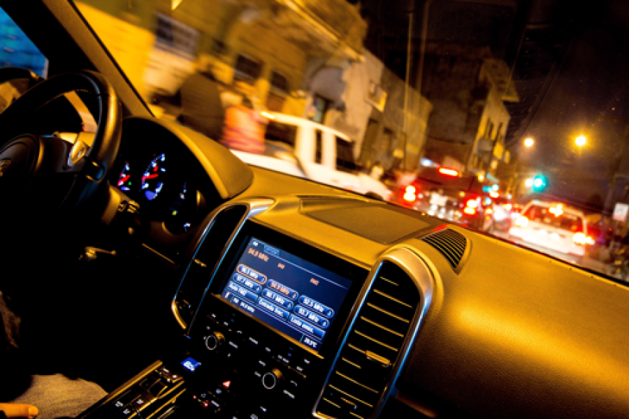 Private Transportation from Flores to Guatemala City in a Modern Vehicle With AC